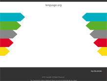 Tablet Screenshot of lenguage.org